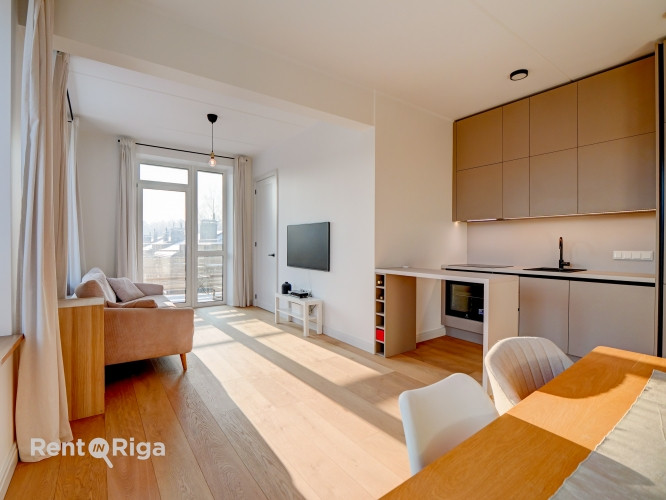 Gaumīgs 3 istabu dzīvoklis jaunajā projektā Mežaparka Villages.  Piedāvājumā gaišs un Rīga - foto 18