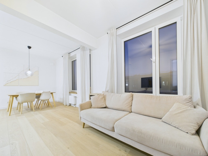 Gaumīgs 3 istabu dzīvoklis jaunajā projektā Mežaparka Villages.  Piedāvājumā gaišs un Rīga - foto 4