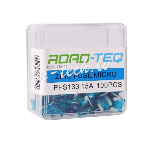 PFS133 - ZINC FUSE MICRO. BOX PACKING 15A 100pcs/box Рига - изображение 1