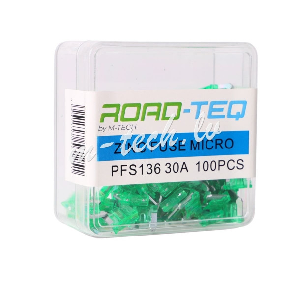 PFS136 - ZINC FUSE MICRO. BOX PACKING 30A 100pcs/box Рига - изображение 1