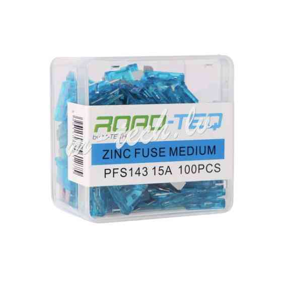 PFS143 - ZINC FUSE MEDIUM. BOX PACKING 15A 100pcs/box Рига