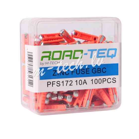 PFS172 - ZINC FUSE GBC. BOX PACKING 10A 100pcs/box Рига