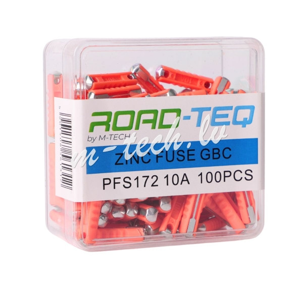 PFS172 - ZINC FUSE GBC. BOX PACKING 10A 100pcs/box Рига - изображение 1