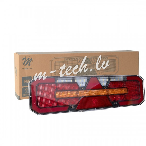 WTL202R - M-TECH Rear Right Combination Lamp With ECE Approval 92 LED 12/24V. Rīga - foto 1