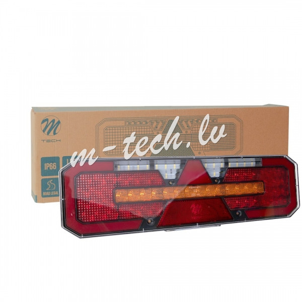 WTL202L - M-TECH Rear Left Combination Lamp With ECE Approval 92 LED 12/24V. Rīga - foto 1