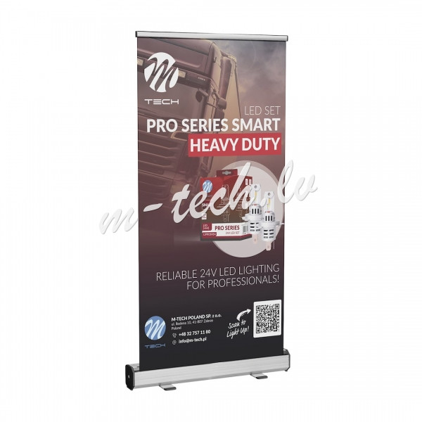 MARB6 - Roll-Up Standard – M-TECH 24V LED – Heavy Duty PRO SERIES SMART Рига - изображение 1