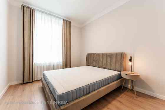 Полностью меблированная 2-комнатная квартира в Центре.  Улица Кришьяня Валдемара Rīga