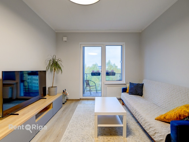 For sale  a bright and cozy two-room apartment with a parking space in the new development Krasta kv Рига - изображение 1