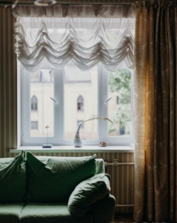 Skaists un plašs 3 istabu dzīvoklis klusajā Rīgas centrā.  Gaišs mēbelēts dzīvoklis Rīga - foto 1