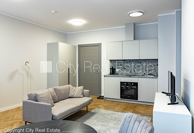 Фасадный дом, реновированный дом, благоустроенная озеленённая территория, лифт, Рига - изображение 15