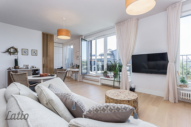 Brīnišķīgs 2 istabu dzīvoklis jaunā un modernā projektā Magdelēnas kvartāls, 6/6 st., Rīga - foto 1