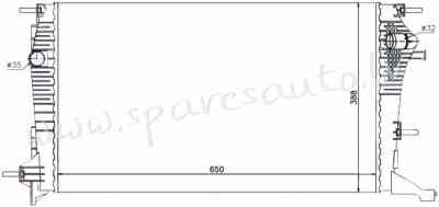 RA637607 - 'OEM: 214100016R' MT, EDA PARTS - Radiators - RENAULT MEGANE (2013-2016) Рига