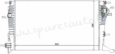 RA637607 - 'OEM: 214100016R' MT, EDA PARTS - Radiators - RENAULT MEGANE (2013-2016) Рига - изображение 1