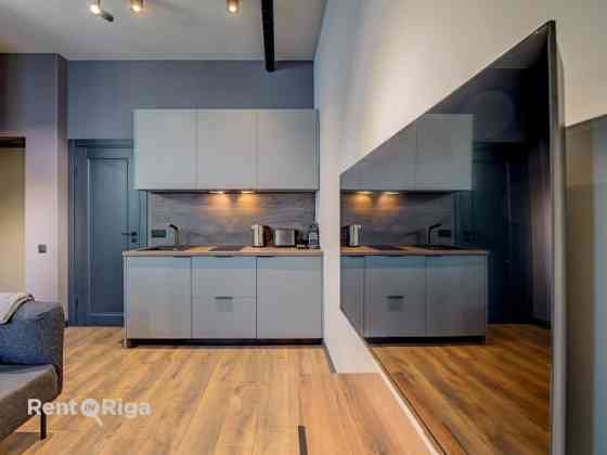 Студия с продуманным до мелочей дизайном и комфортом, который ощущается в каждом Рига