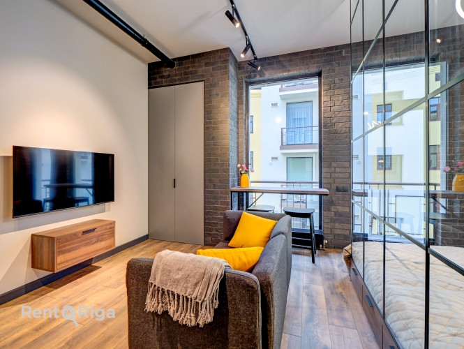 Студия с продуманным до мелочей дизайном и комфортом, который ощущается в каждом Рига - изображение 2