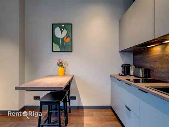 Студия с продуманным до мелочей дизайном и комфортом, который ощущается в каждом Рига