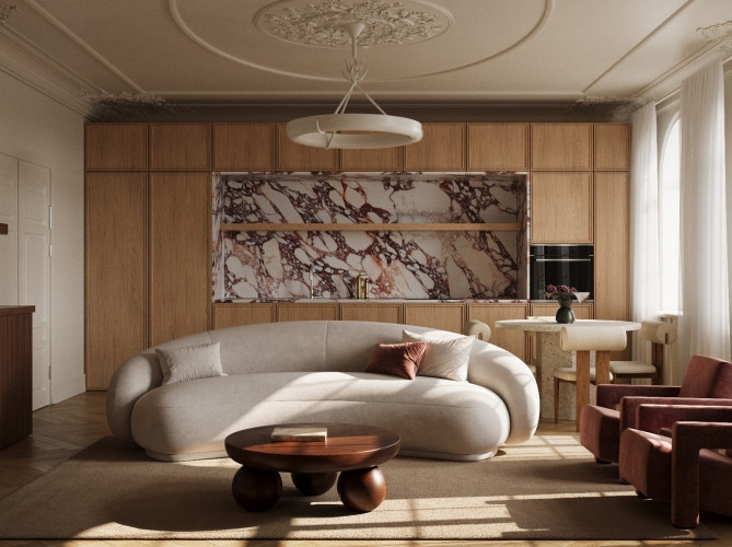 Продаётся элегантная квартира в полностью отреставрированном историческом Рига - изображение 4