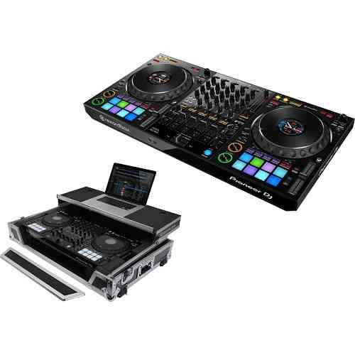 Pioneer DDJ-1000 DJ Controller + Odyssey FZGSDDJ1000W1 Flight Case Profesionālā Audio Iekārta –... Rīga