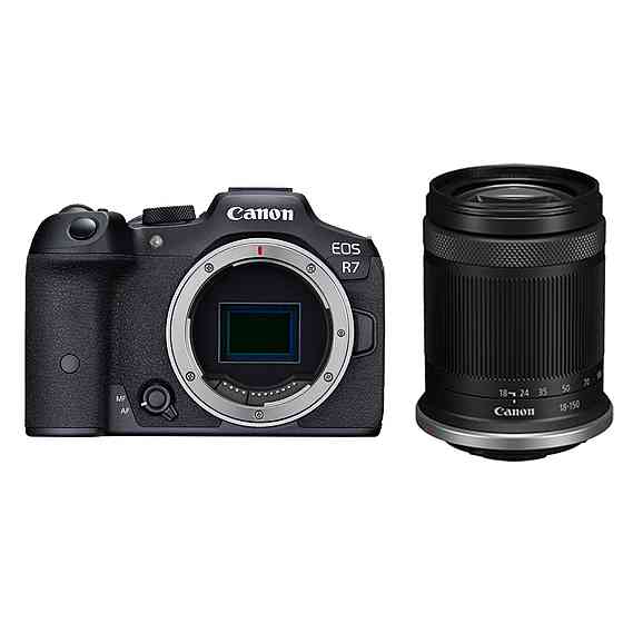 Canon EOS R7 Mirrorless Digital Camera with RF-S 18-150mm f3.5-6.3 IS STM Lens JAUNS! Fotokamera... Рига