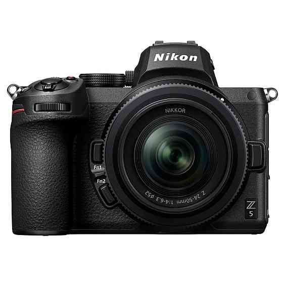 Nikon Z5 Full Frame Mirrorless Camera with NIKKOR Z 24-50mm f4-6.3 Zoom Lens JAUNS! Fotokamera ar... Рига