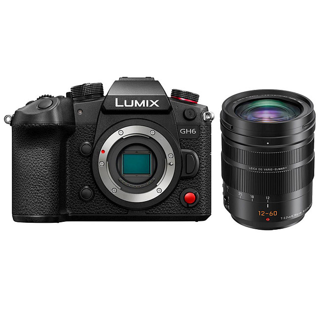 Panasonic Lumix GH6 Mirrorless Camera with Lumix G Leica DG Vario-Elmarit 12-60mm f2.8-4.0... Рига - изображение 1