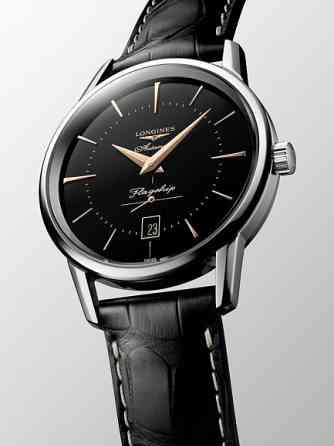 Longines Mens Flagship Heritage Automatic Watch L4.795.3.58.7 ww­w.chr­onogal­leria.c­om Tas ir... Rīga