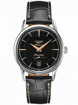 Longines Mens Flagship Heritage Automatic Watch L4.795.3.58.7 ww­w.chr­onogal­leria.c­om Tas ir... Rīga - foto 1