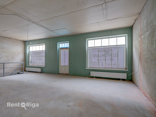Pārdošanā komerctelpas pirmajā stāvā + noliktavas telpa -1 stāvā!  Piedāvājumā 1. stāva Rīga - foto 2