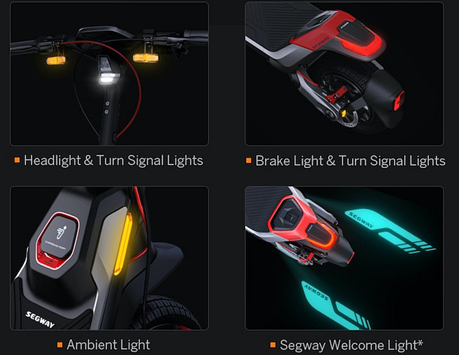 Elektriskais skrejritenis Segway KickScooter P100 ww­w.e-sco­oterid­er.co­m Tas ir jauns, ... Rīga - foto 6