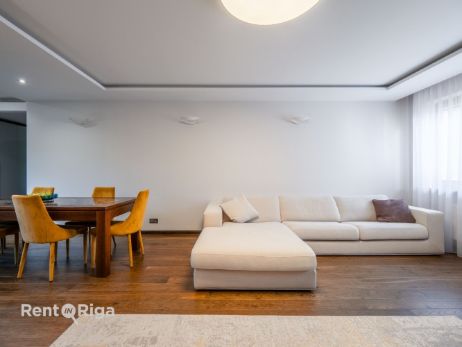 Bright and cozy 4-room apartment in residential project in the city center.  Great and quiet locatio Рига - изображение 9