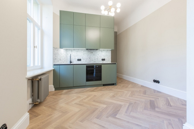 Ekskluzīvs, pilnībā atjaunots studio pie Vērmanes dārza  Dzīvoklis (4. stāvs): - Atvērta Rīga - foto 1