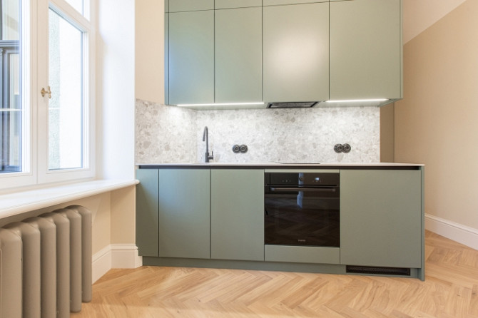 Ekskluzīvs, pilnībā atjaunots studio pie Vērmanes dārza  Dzīvoklis (4. stāvs): - Atvērta Rīga - foto 2