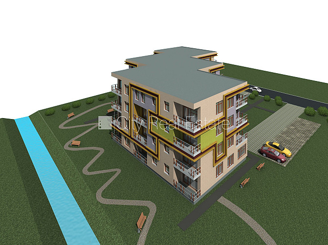 Земля в собственности, зеленая территория 3765 м2, разрешено строить объект Рига - изображение 5