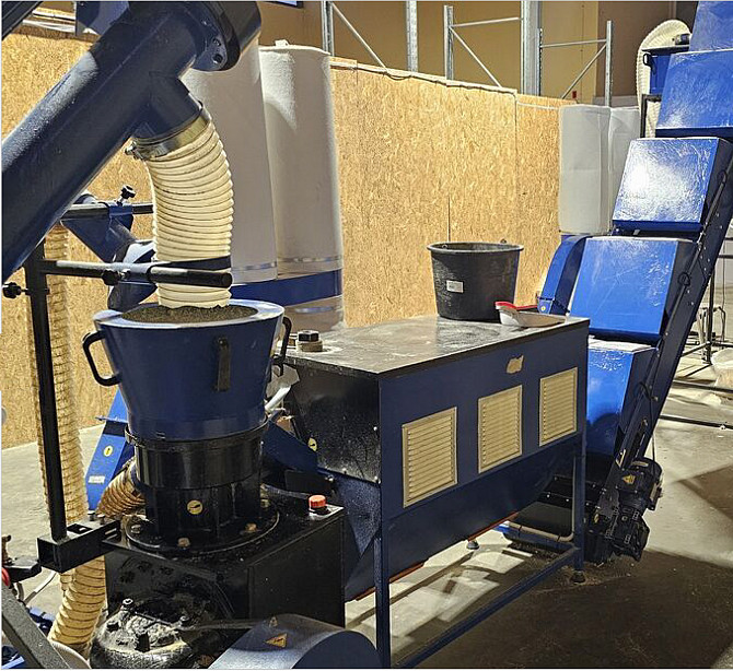 Продаётся линия по производству гранул. Линия состоит из: Granulation Line Ldg-3000 (Kombi), ... Рига - изображение 3