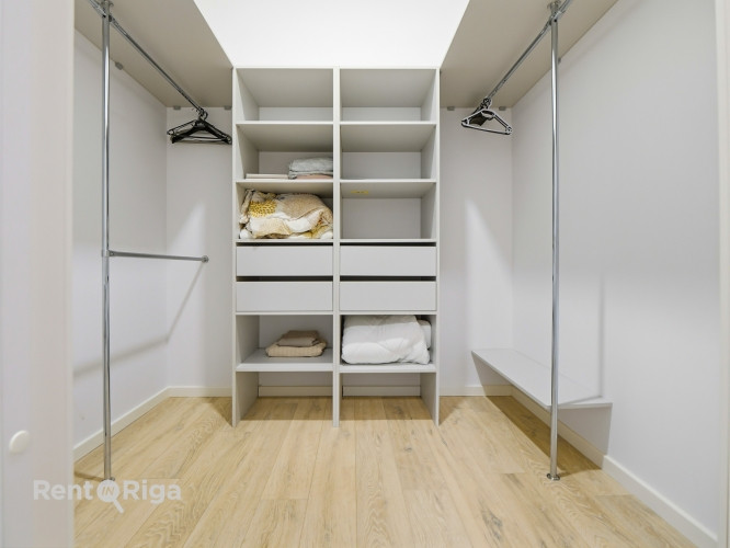 Сдается меблированная 2-комнатная квартира в Тихом центре.  Планировка квартиры Рига - изображение 12