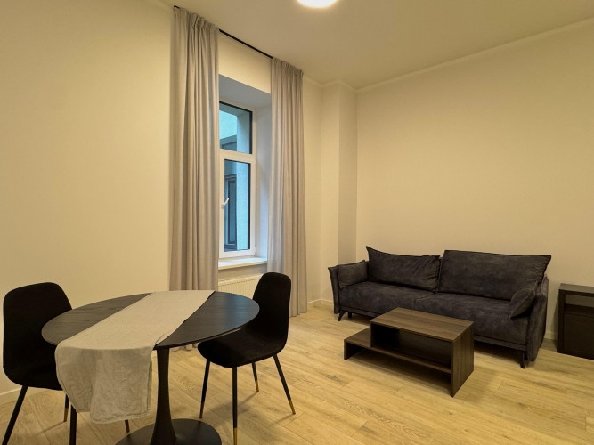 Сдается меблированная 2-комнатная квартира в Тихом центре.  Планировка квартиры Рига - изображение 1