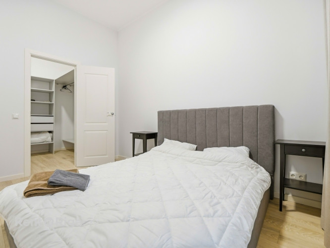 Сдается меблированная 2-комнатная квартира в Тихом центре.  Планировка квартиры Рига - изображение 11