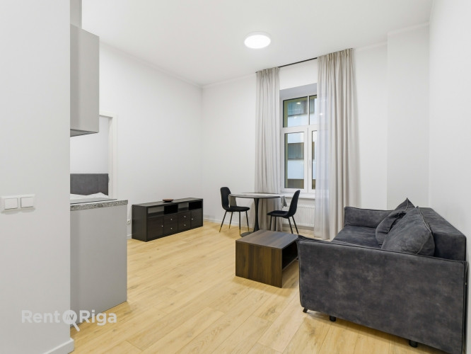 Сдается меблированная 2-комнатная квартира в Тихом центре.  Планировка квартиры Рига - изображение 14