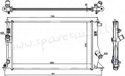 RA68503 - 'OEM: LFB715200A' MT/AT, EDA Cooling - Radiators - MAZDA 5 (2005-2010) Рига