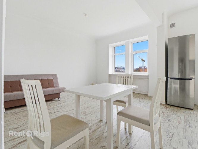 Dzīvoklis ar savu šarmu un auru.  Tā logi ir vērsti uz Sporta pils dārzi, kur vairāku gadu Rīga - foto 4