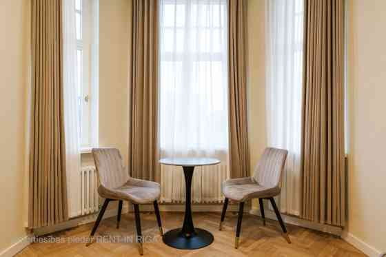 Меблированная однокомнатная квартира в центре Риги.  Он расположен в Rīga