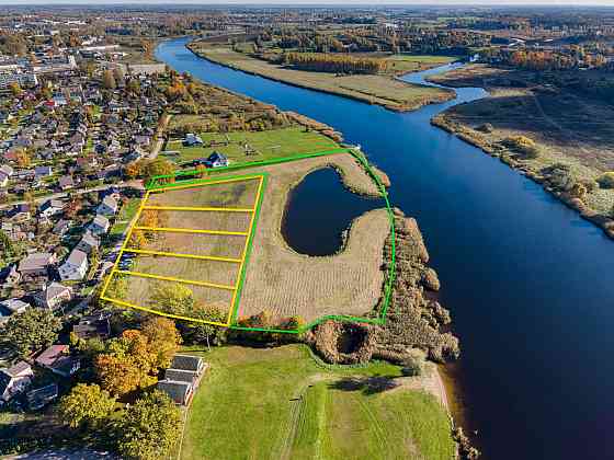 LIELUPES KRASTĀ JELGAVĀ - pārdošanā 4 ekskluzīvi zemes gabali. 
Unikāla iespēja iegādāties apbūves z Елгава и Елгавский край