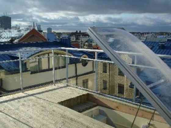 Элегантная 2-комнатная квартира с частной террасой на крыше в престижном Рига