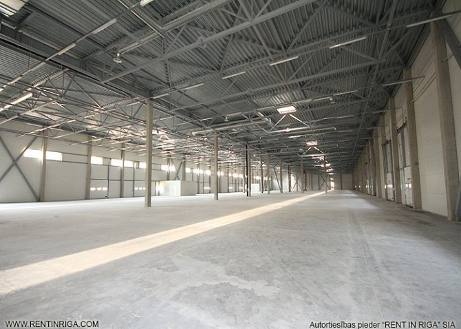 Новый склад с ж/д подъездом. Рампы с 2-х сторон: (автомобильные+железнодорожные). Рига - изображение 1