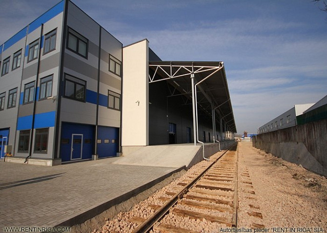 Новый склад с ж/д подъездом. Рампы с 2-х сторон: (автомобильные+железнодорожные). Рига - изображение 7