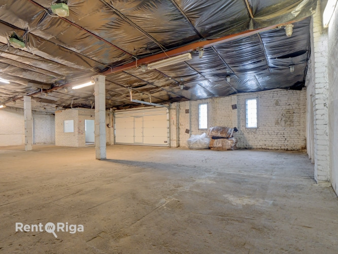 Iznomā noliktavas telpas Strenču ielā.  + kopējā platība 240 m2 + 3 fāžu elektrības pieslēgums + slē Рига - изображение 4