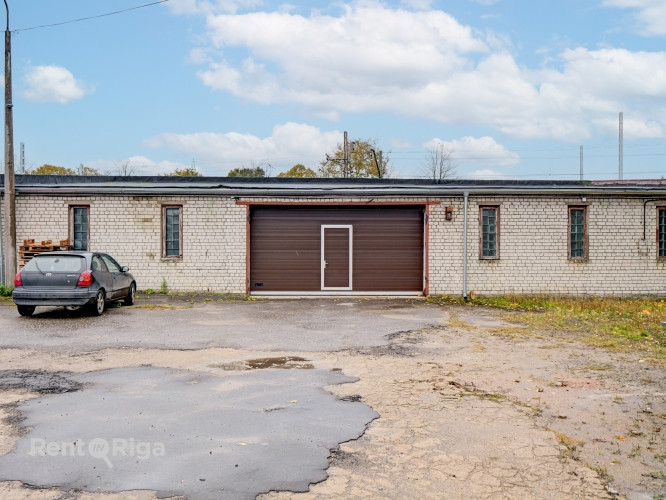 Iznomā noliktavas telpas Strenču ielā.  + kopējā platība 240 m2 + 3 fāžu elektrības pieslēgums + slē Рига - изображение 8