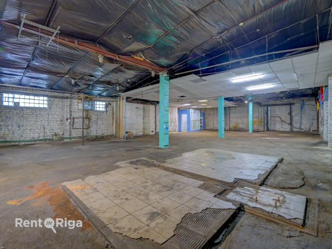 Iznomā noliktavas telpas Strenču ielā.   + kopējā platība 340 m2 + 3 fāžu elektrības pieslēgums + sl Рига - изображение 2