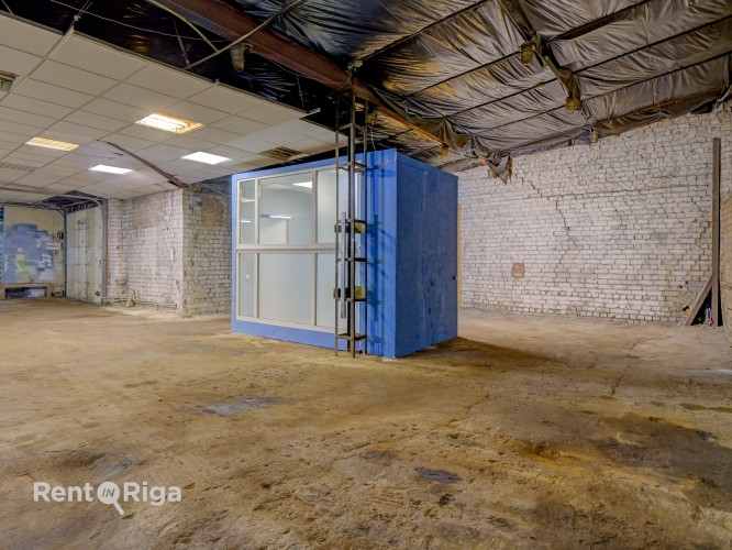 Iznomā noliktavas telpas Strenču ielā.   + kopējā platība 340 m2 + 3 fāžu elektrības pieslēgums + sl Рига - изображение 4
