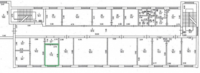 Доступны офисы разной площади!  В трёхэтажном офисном здании на Ганību дамбис Рига - изображение 2